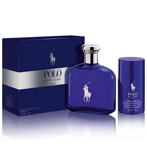 polo blue gift set for men